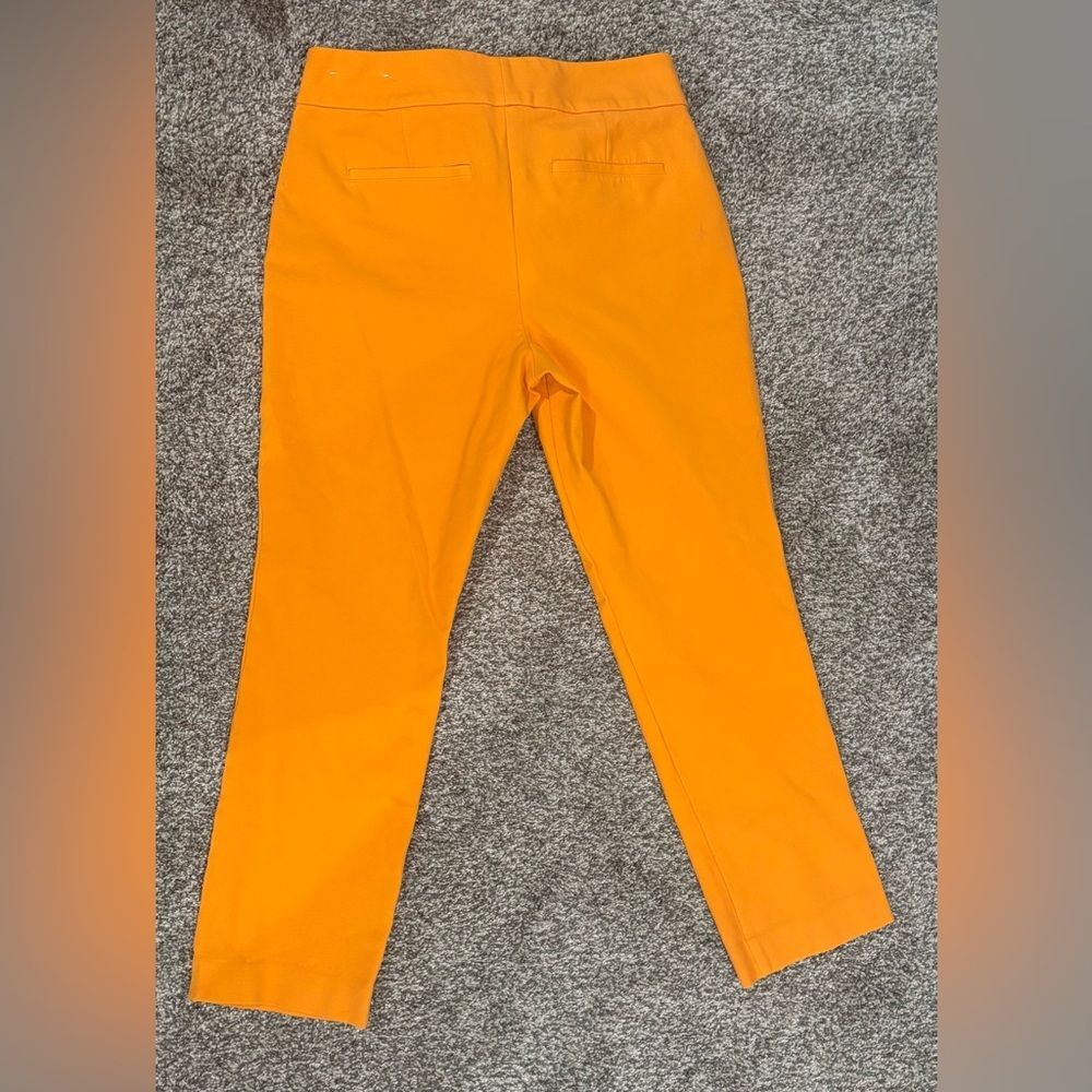 Women’s Orange Dress Capri/ Ankle Pants by Ann Taylor -size 6
